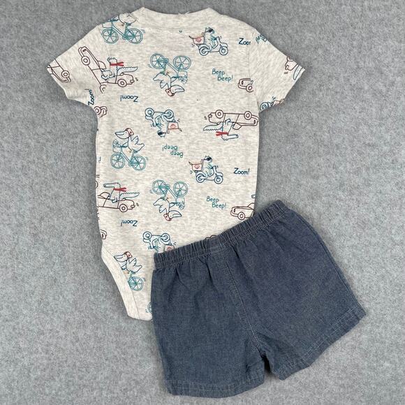 C1002 Carter's 2PC Set Size 9 Months - Picture 3 of 3